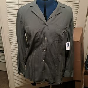 Old Navy button up tunic blouse